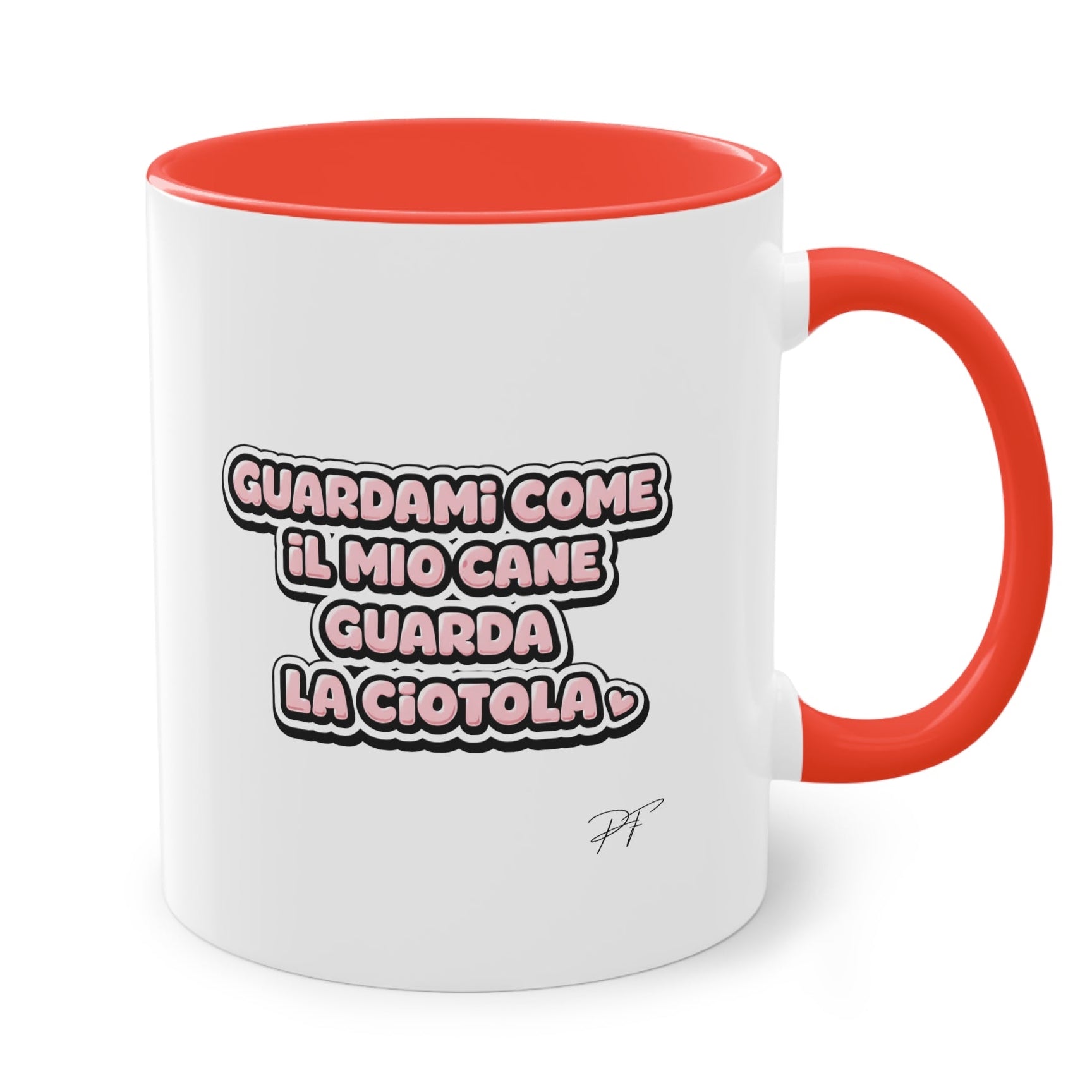 Guardami Come Il Mio Cane Guarda La Ciotola | PawppyTazza di San Valentino