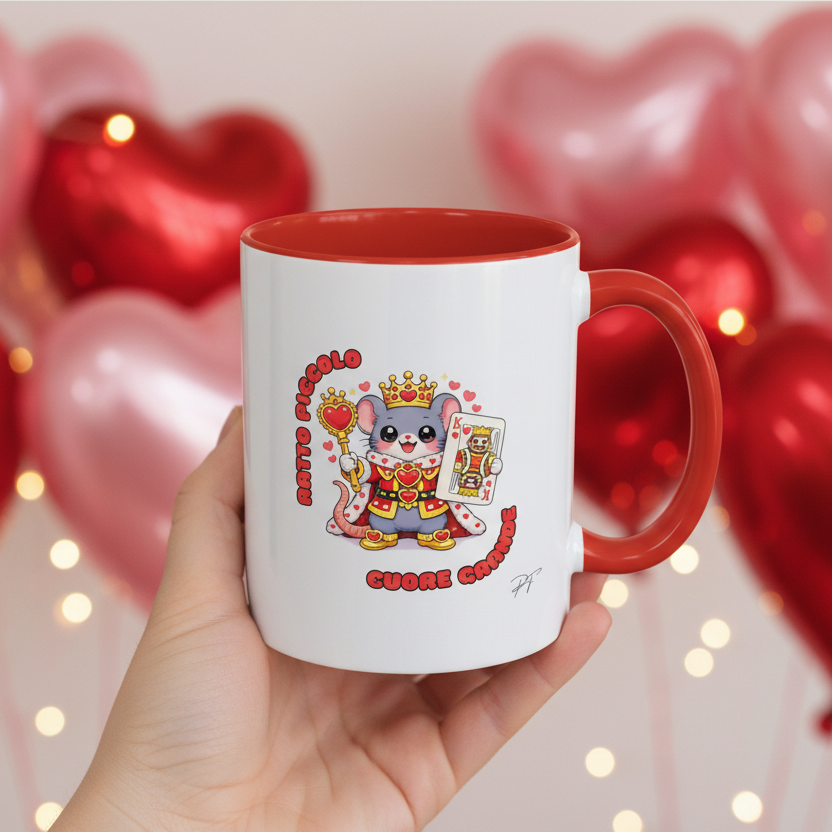 PawppyTazza di San Valentino | Ratto Piccolo Cuore Grande ❤️