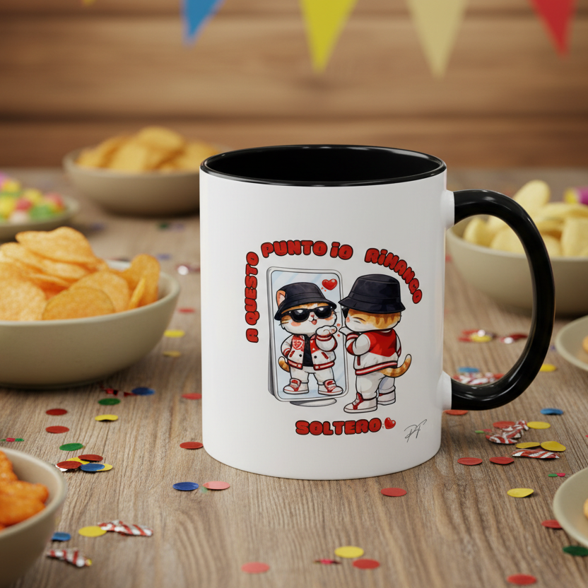 PawppyTazza di San Valentino | A Questo Punto Io Rimango Soltero 🖤