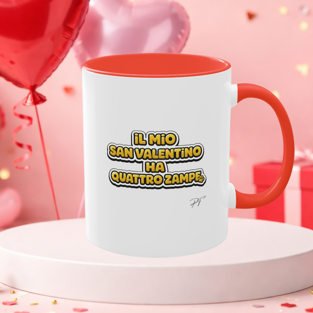 Il Mio San Valentino Ha Quattro Zampe | PawppyTazza di San Valentino